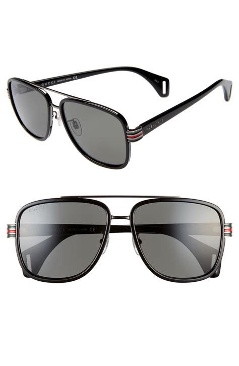 gucci 58mm large square sunglasses|Gucci sunglasses next day delivery.